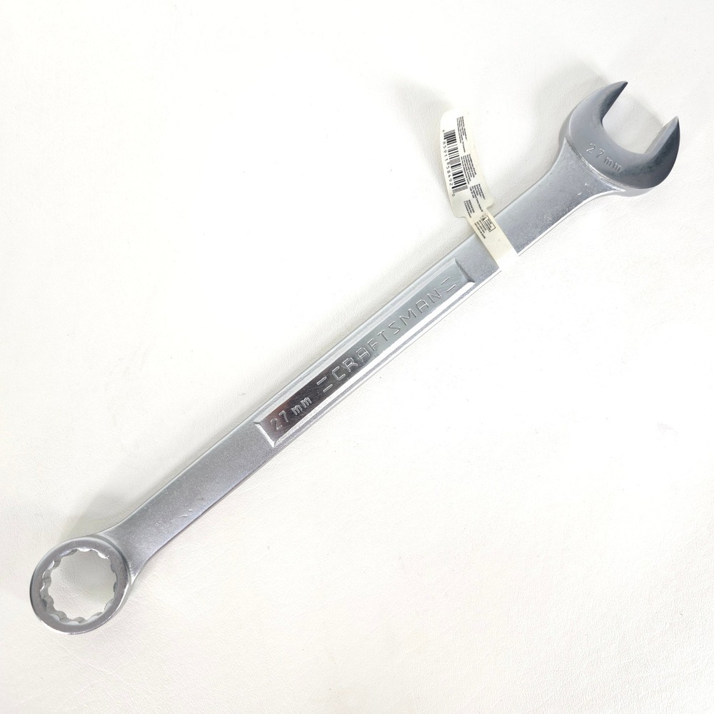 Craftsman 27mm Metric Combination Wrench 12pt Alloy Steel Tool CMMT42933‎ NEW
